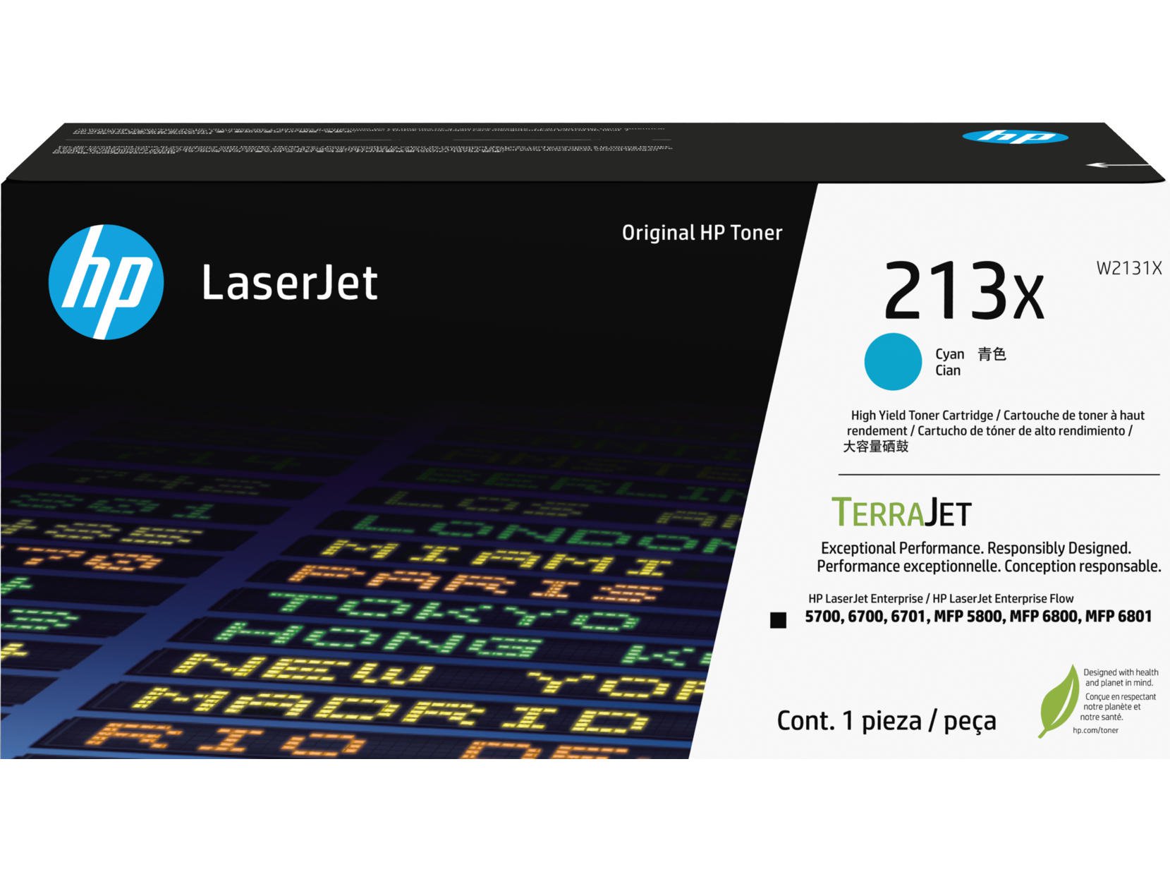 HP W2131X 213X 6K Cyan Toner
