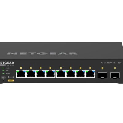 AV Line 8 Port PoE Plus Managed Switch