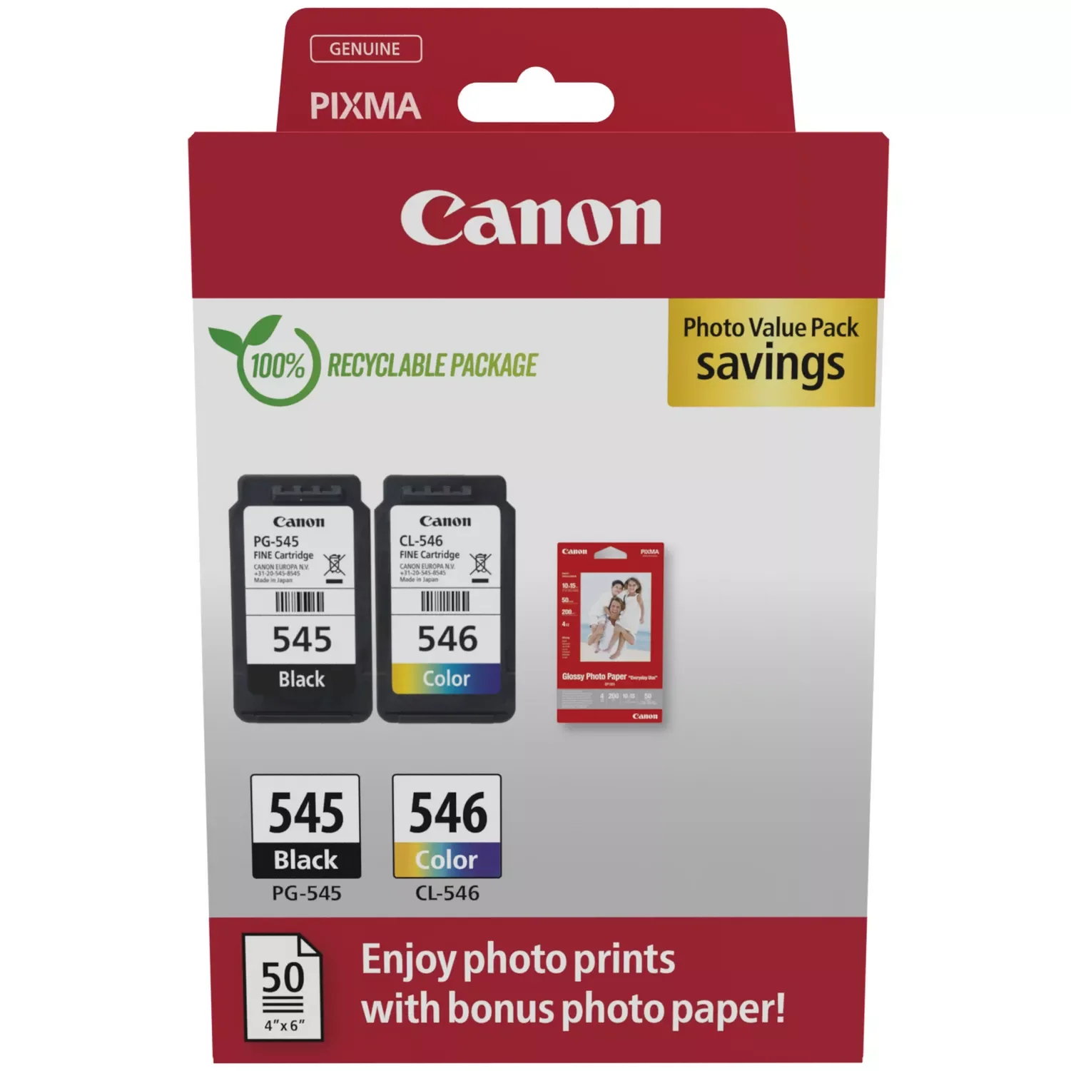 Canon 8287B008 PG545/CL546 PVP
