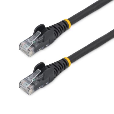 3m LSZH CAT6 10GbE Black Ethernet Cable