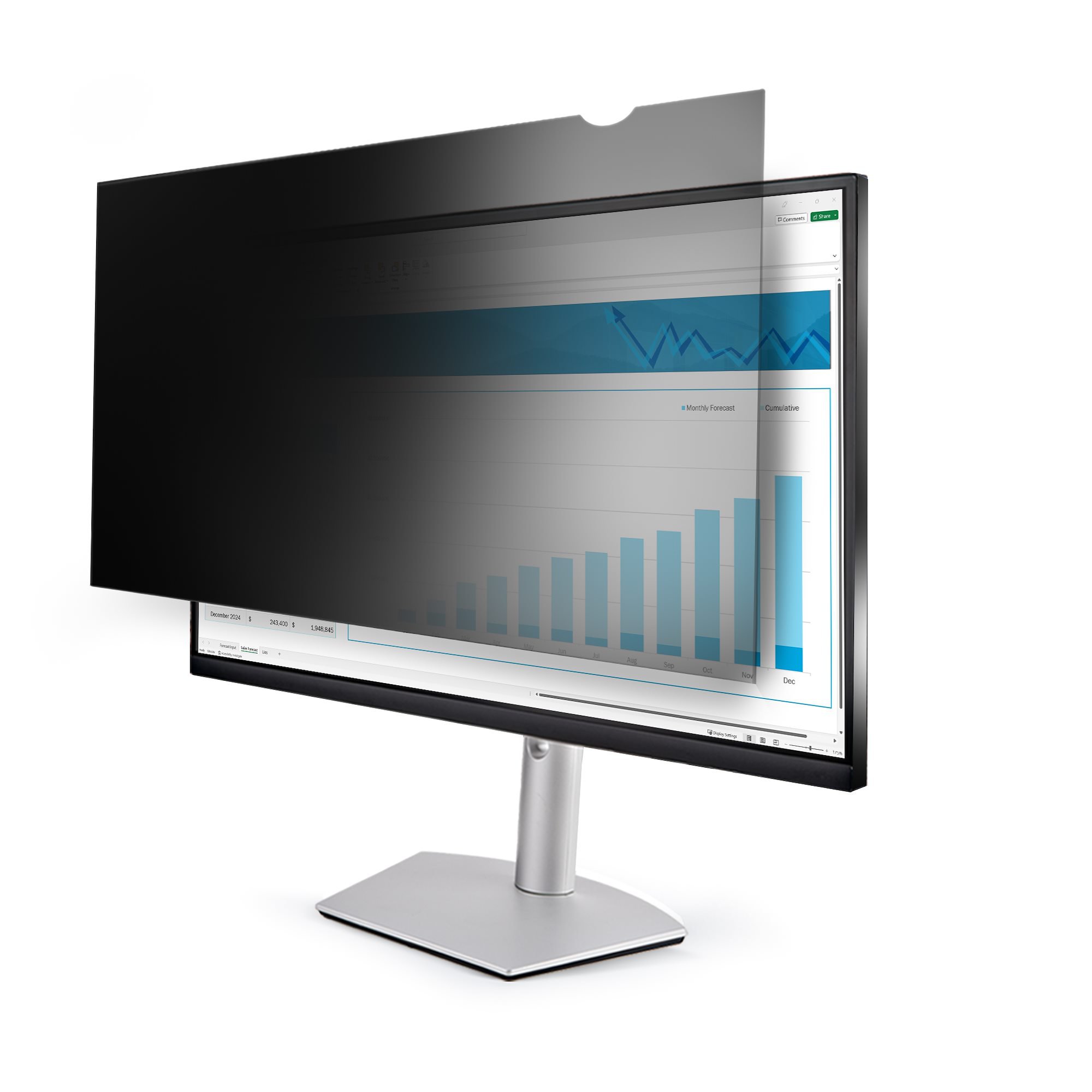 28in Anti Glare Monitor Privacy Screen