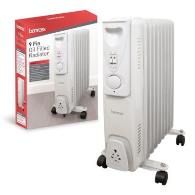 9 Fin Oil Filled Radiator 2000W