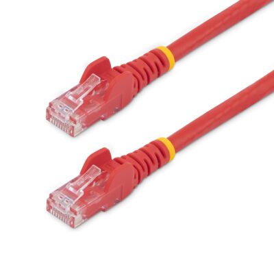 100ft Red Snagless Cat6 UTP Patch Cable