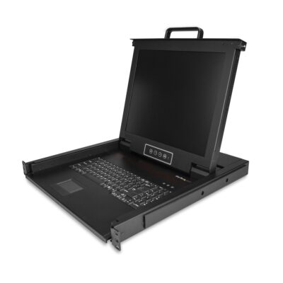 17in LCD 1 Port VGA Rack KVM Console