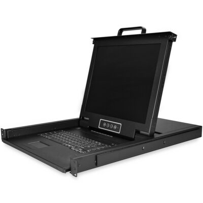 17in LCD 8 Port VGA Rack KVM Console