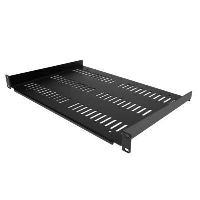 1U Vented Server Rack Cabinet Shelf 19in