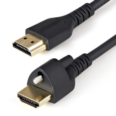 1m 4K 60Hz HDMI Cable with Locking Screw