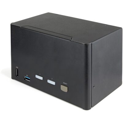 2 PT Quad Monitor 4K 60Hz DP KVM Switch