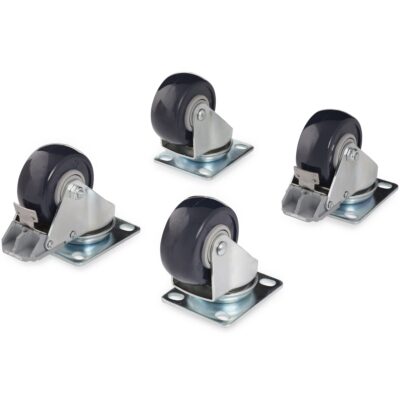 Caster Kit for Open Frame Rack 4 Pack