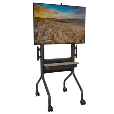 50 to 75in Voyager Height Adjust TV Cart