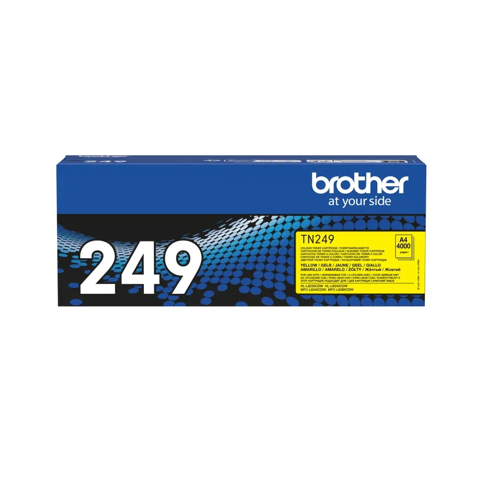 Brother TN249Y Ultra High Yld Yell To 4K