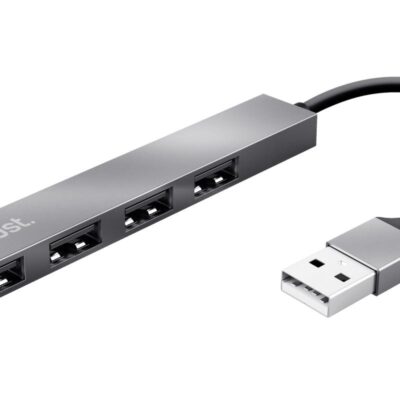 Halyx 4 Port Mini Aluminium USB Hub
