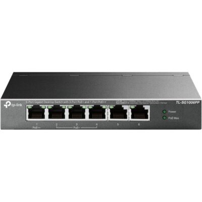 6 PT Switch 3xPoE Plus 1xPoE Plus Plus