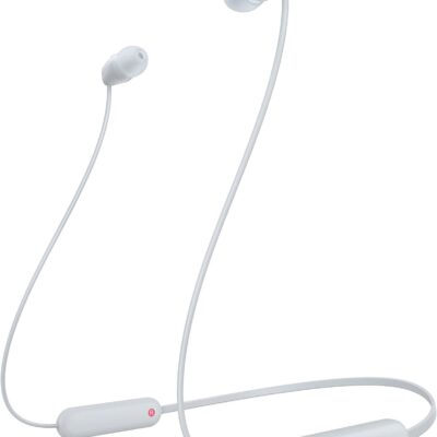 Sony Wireless Headphone Neckband White