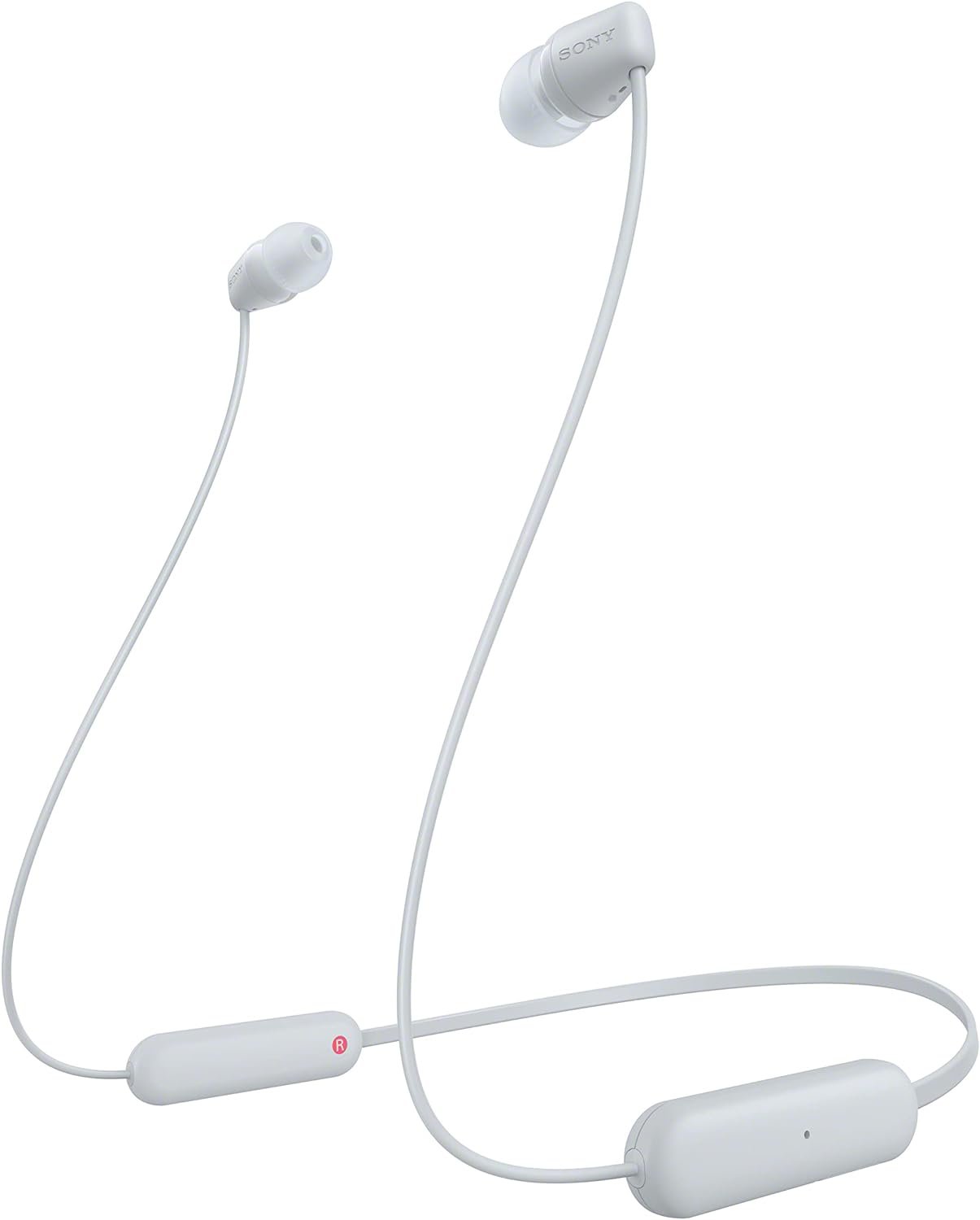 Sony Wireless Headphone Neckband White