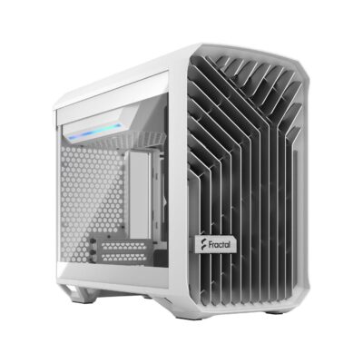 Torrent Nano White TG Clear Tint PC Case
