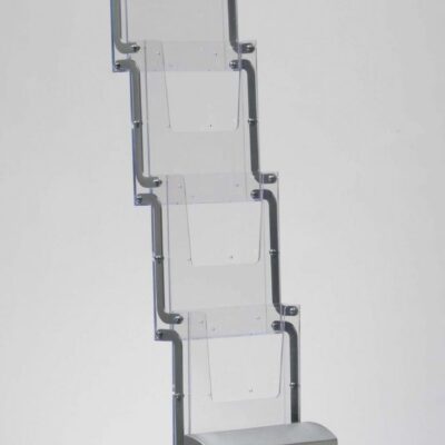 Zig Zag 5xA4 Brochure Stand incl. Bag