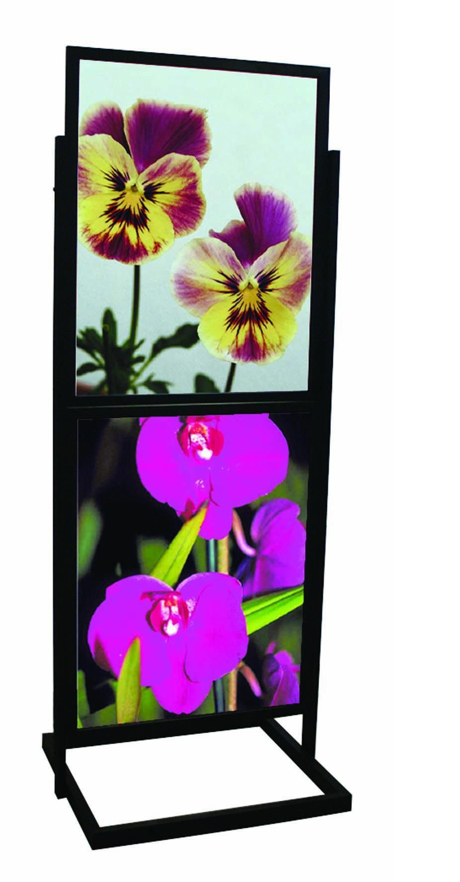 Double-sided Eco InfoBoard 2 Panel BK
