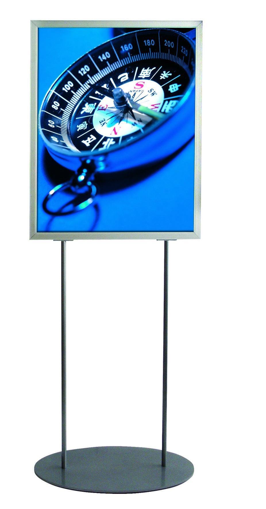 Oval Info Board with Heavy Base A1