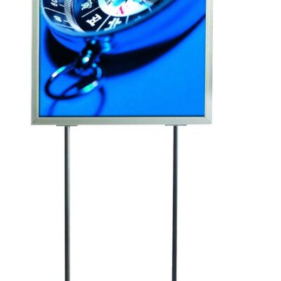 Oval Info Board with Heavy Base A2