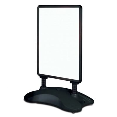 Budget D-sided Forecourt Sign A0 BK
