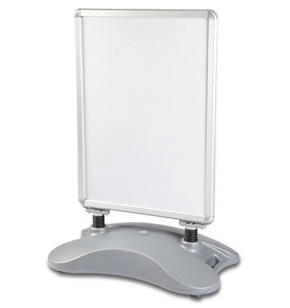 Budget D-sided Forecourt Sign A0 Sil