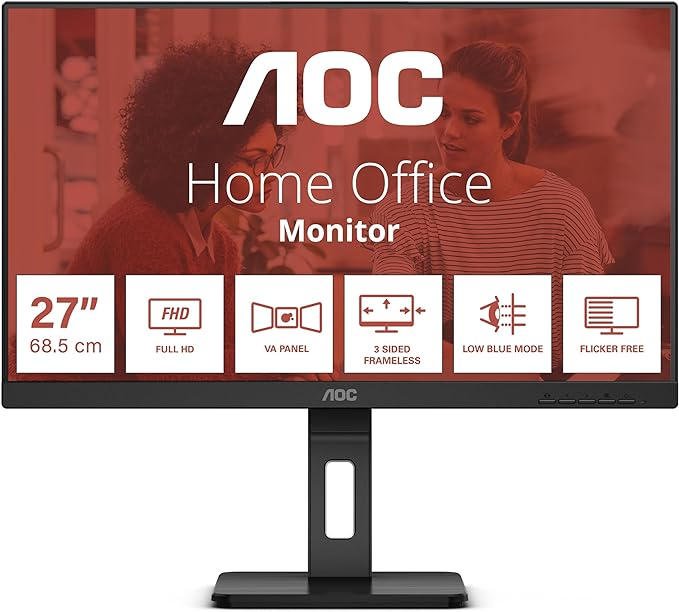 27E3QAF 27in IPS HDMI VGA DP Monitor