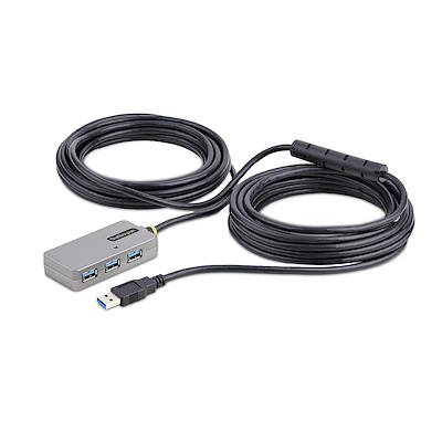 4 Port USB Extender Hub 10m USB3.0 Cable