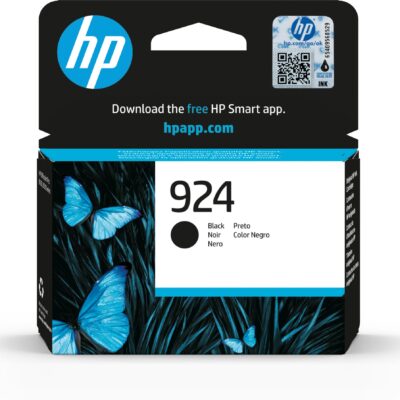 HP 4K0U6NE NO 924 Black Ink 500 Pages