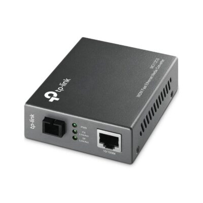 10 100M RJ45 to 100M SM SC Converter