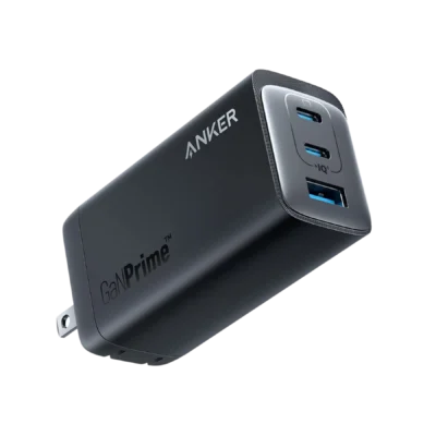 737 GaN III 3 Port 120W Black Charger
