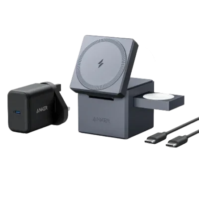3in1 Cube MagSafe Mobile Device Charger