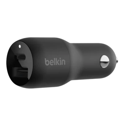 USBC PD PPS + 12W USB A Dual Car Charger