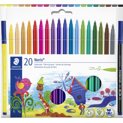 Staedtler Noris Fibre Tip Pens PK20