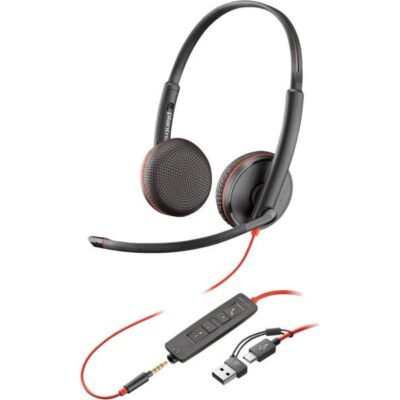 Blackwire 3225 USB C Headset + Adapter