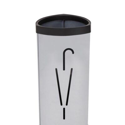 Alba Umbrella Stand Grey Black