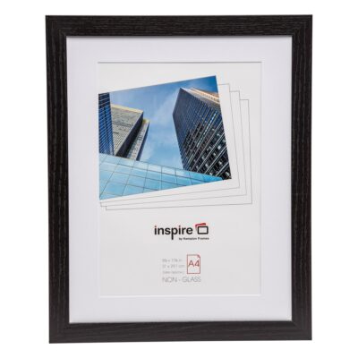 Columbia Cert Frame With Mount A4 Black