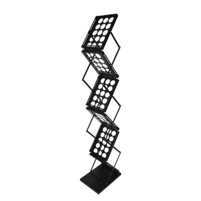 Deflecto Portable Folding Floor Stand BK