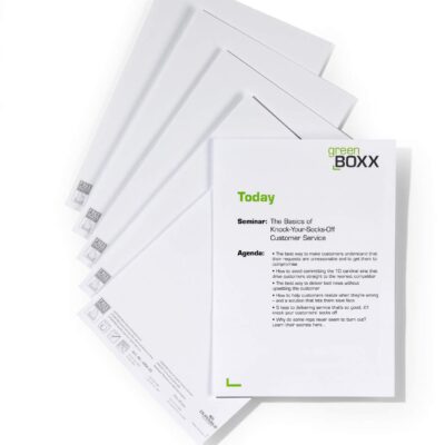 Durable Insert Sheets 297x210mm PK10