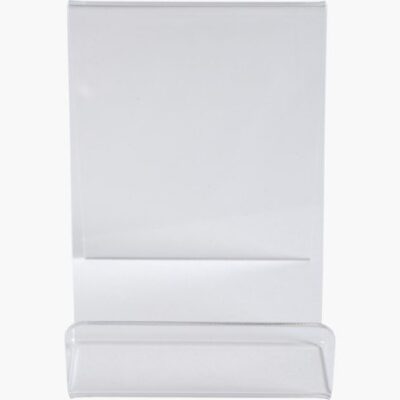 Exacompta Acrylic Easel 3x8.3x5.3cm Clr