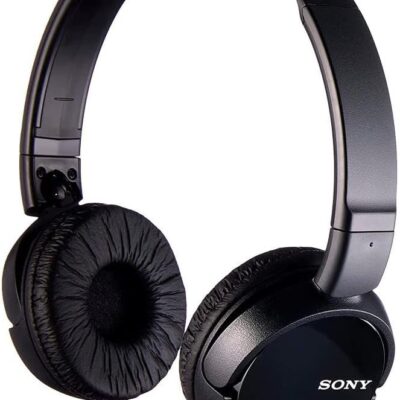 Sony MDR ZX110 Wired Black Headphones