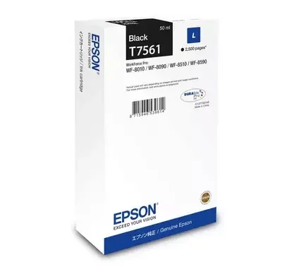 Epson C13T75614N Bk Ink Cart 2.5K Pages