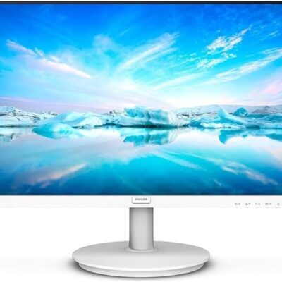 V Line 23.8in IPS HDMI VGA White Monitor