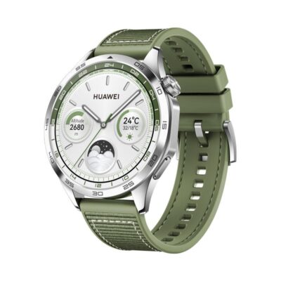 Huawei Watch GT4 46mm Green Woven Strap