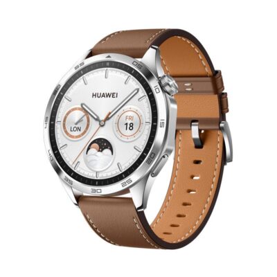 Watch GT4 46mm Brown Leather Strap