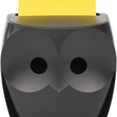 Post it Z Note Disp Owl BK + 2 Pads