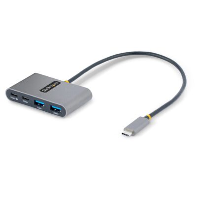4 Port USB C Hub with 100W PD 5Gbps