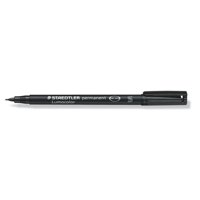 Lumocolor OHP Pen Perm SF 0.4mmBK PK10
