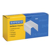 Rapesco Staples 8mm 24/8 PK5000