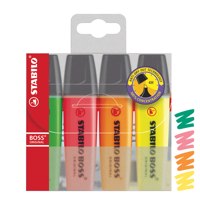 STABILO Boss Highlighter Asst WT4